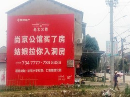 中方墙体广告在乡镇、农村市场的媒体优势