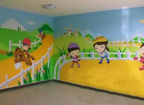 中方幼儿园墙体彩绘制作流程及注意事项