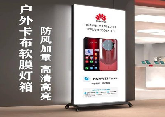 中方户外防水灯箱的应用特点及适用范围。