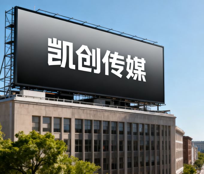 中方户外广告牌的设计与制作