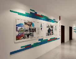 中方企业文化墙用什么材料好？